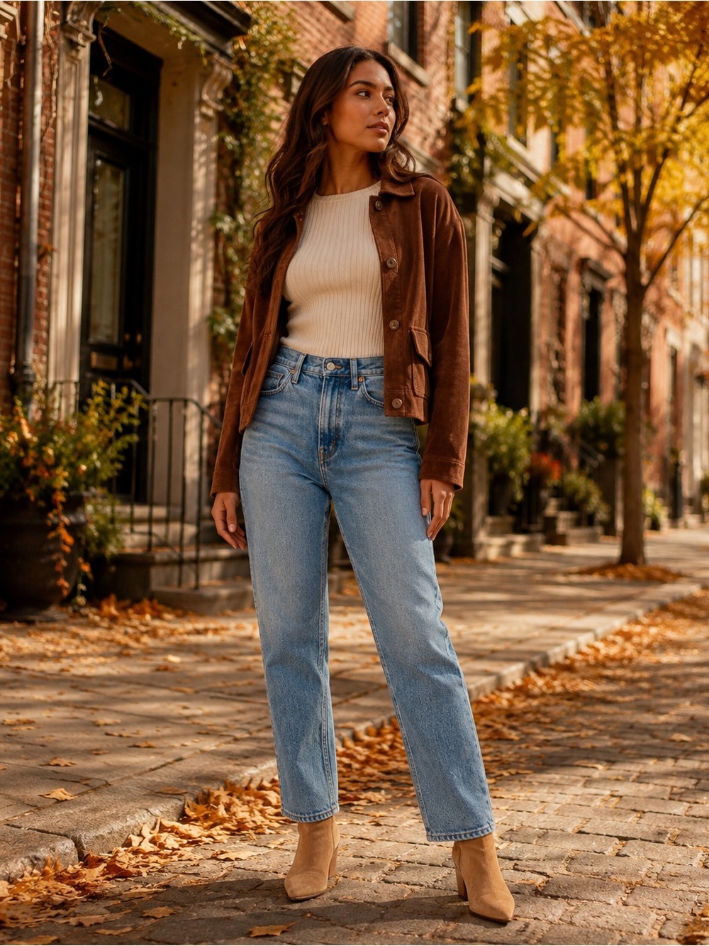 Madewell Curvy Stovepipe Jeans Size 27 Light Wash High Rise Straight Leg
